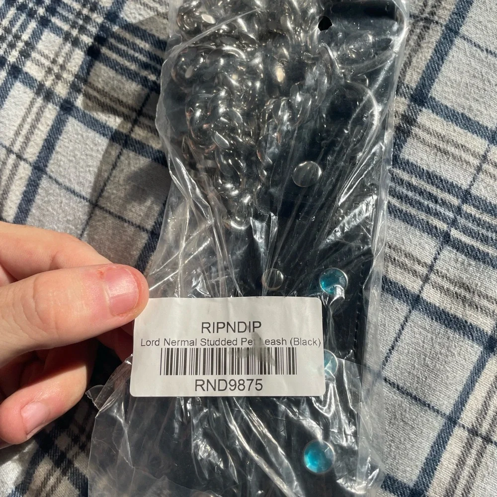 Ripndip Black and Silver Men's Chain Bag Accessory